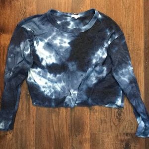 Tie dye crop top